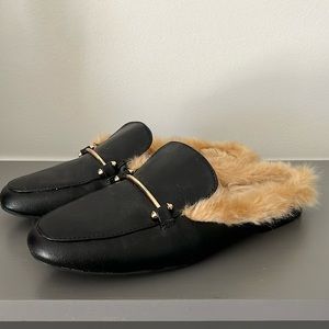 Fur Loafers